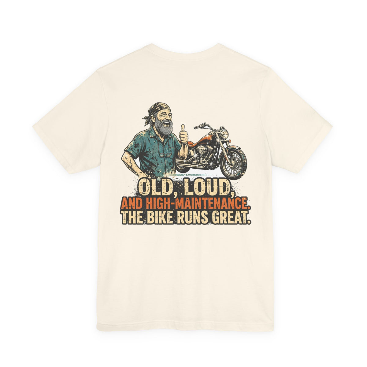 Back of shirt - main design