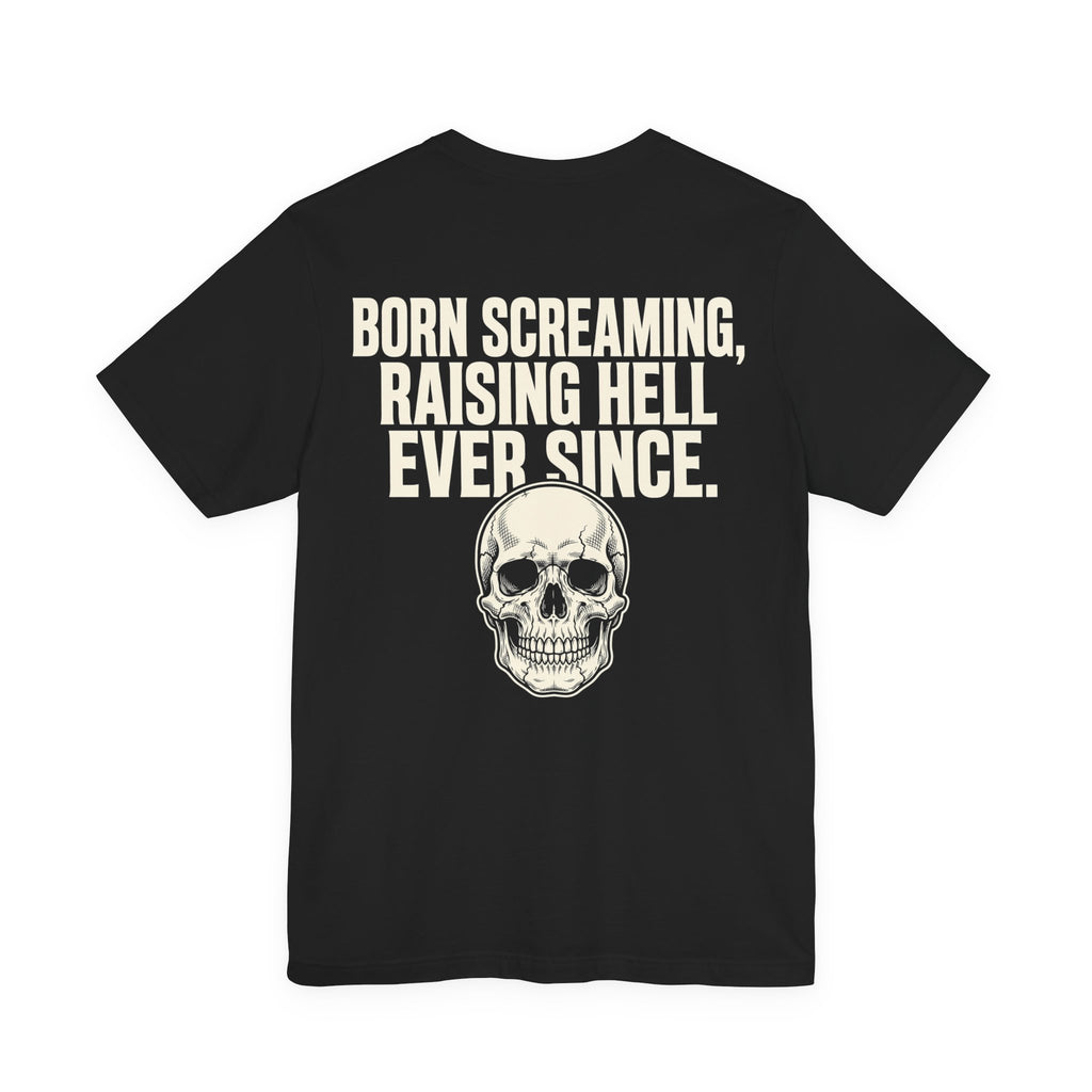 Back of shirt - main design