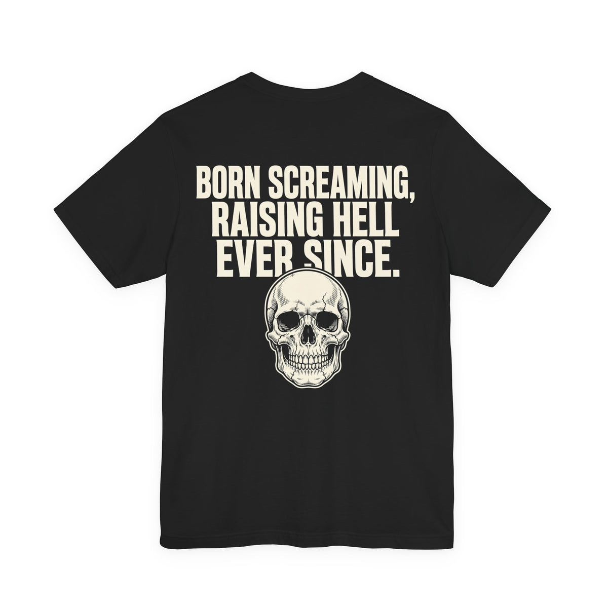 Back of shirt - main design