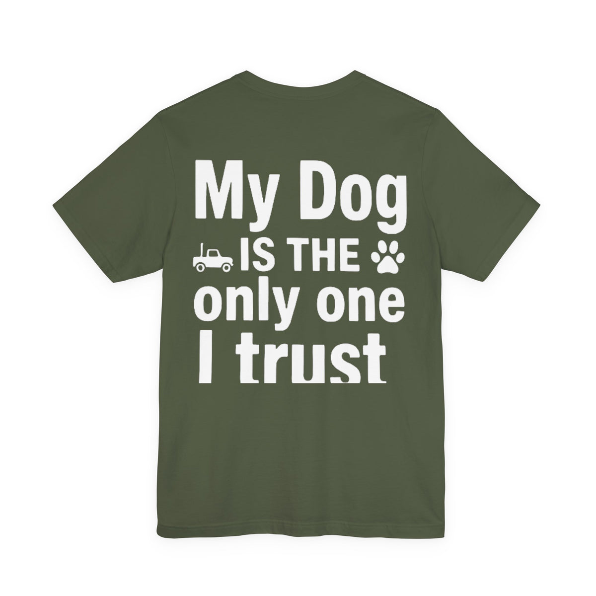 Back of shirt - main design