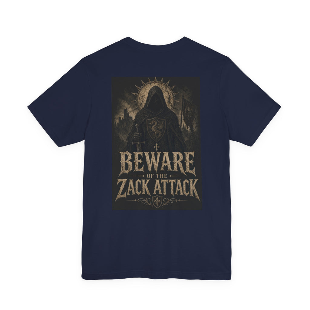 Beware Of The Zack Attack — Heavy Metal Tee