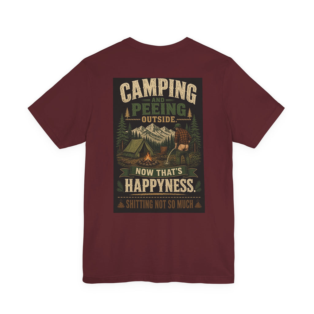 Camping and Peeing Outside — Camping Tee