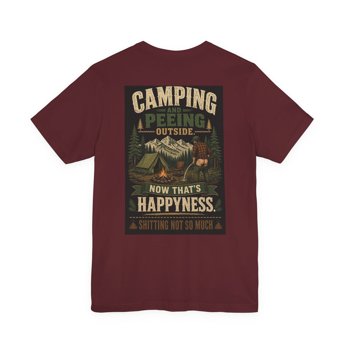 Camping and Peeing Outside — Camping Tee