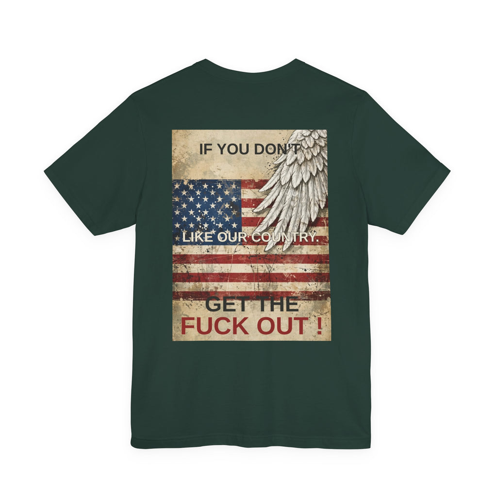 Back of shirt - main design