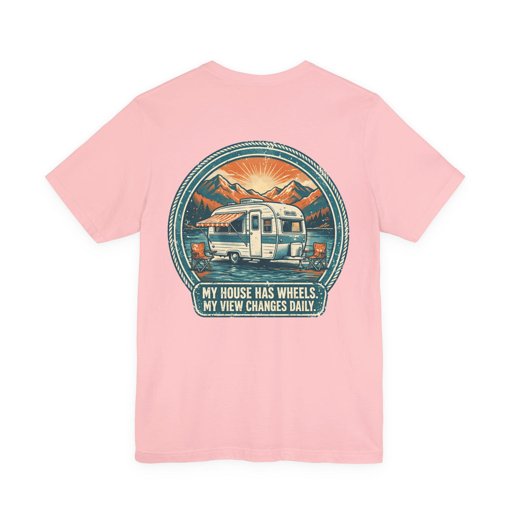My House Has Wheels — Camping Tee