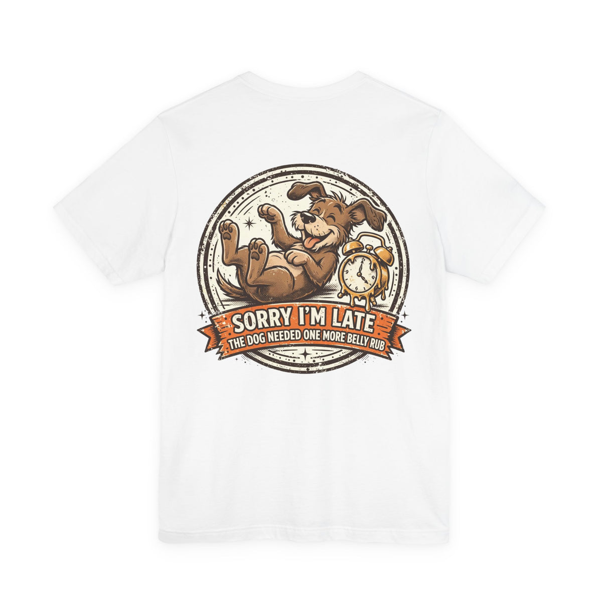 Back of shirt - main design