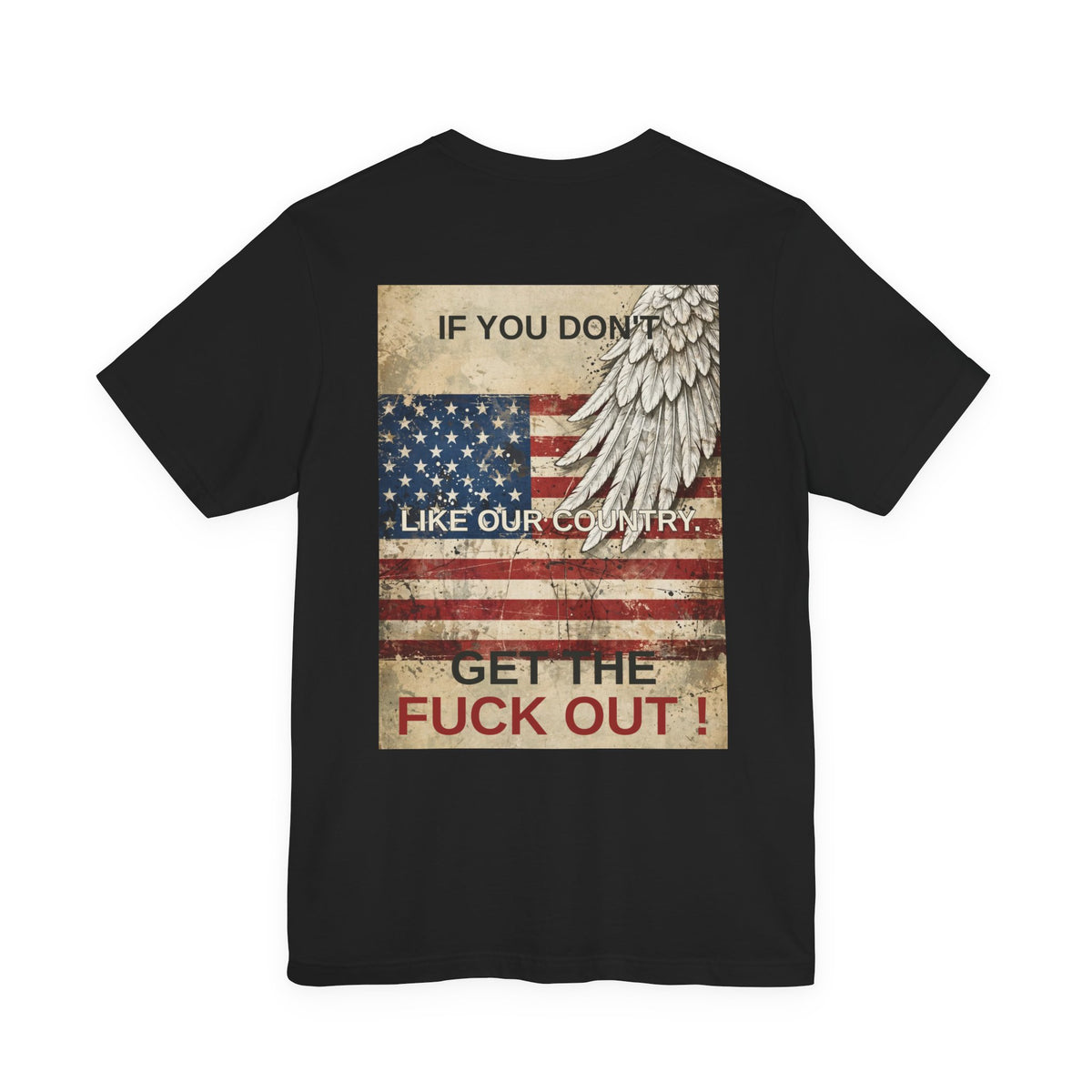 Back of shirt - main design