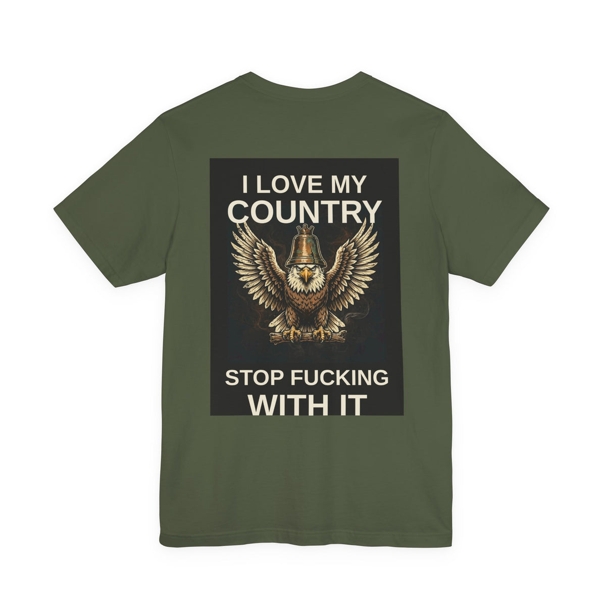 Back of shirt - main design
