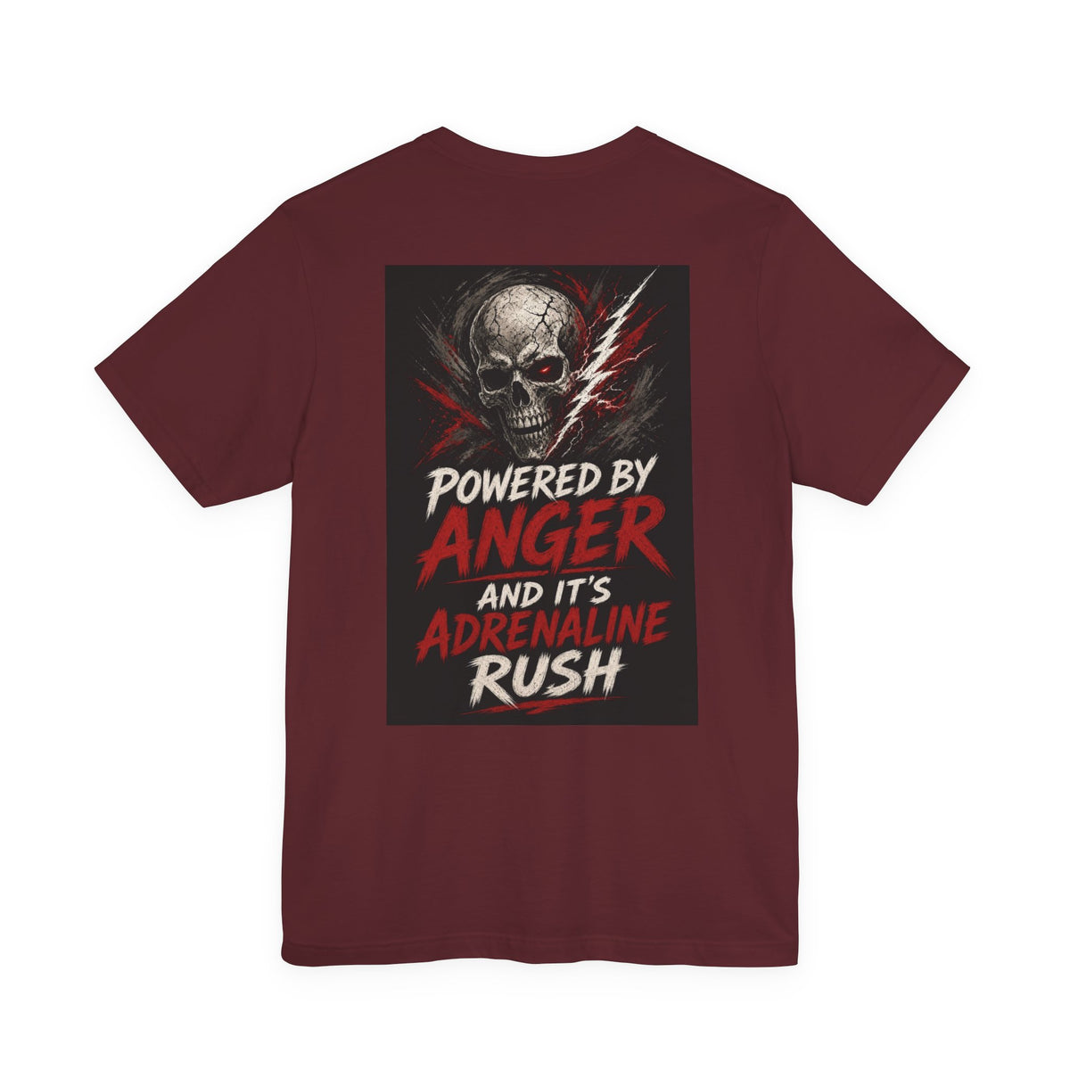 Powered by Anger and It's Adrenaline Rush — Heavy Metal Tee