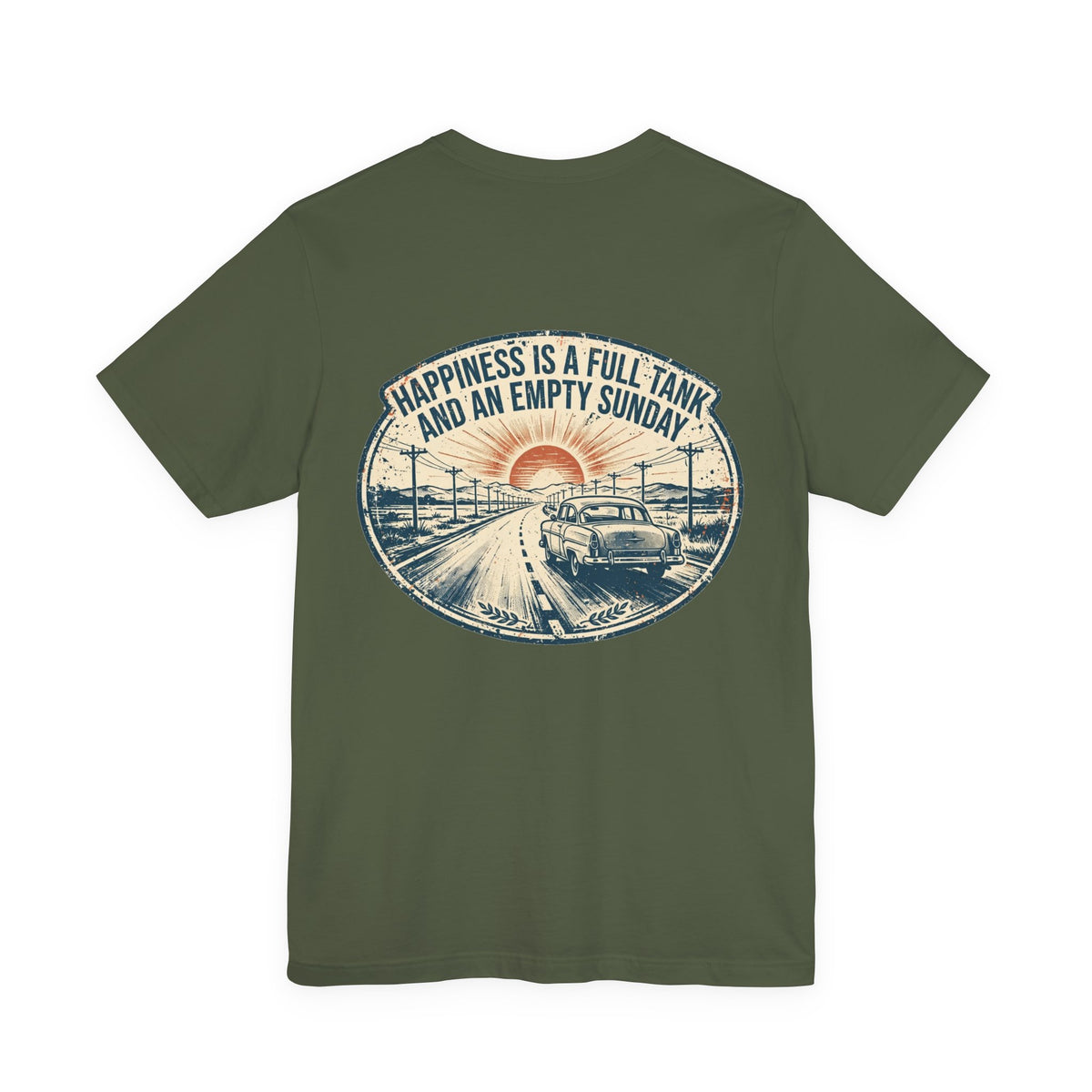 Back of shirt - main design