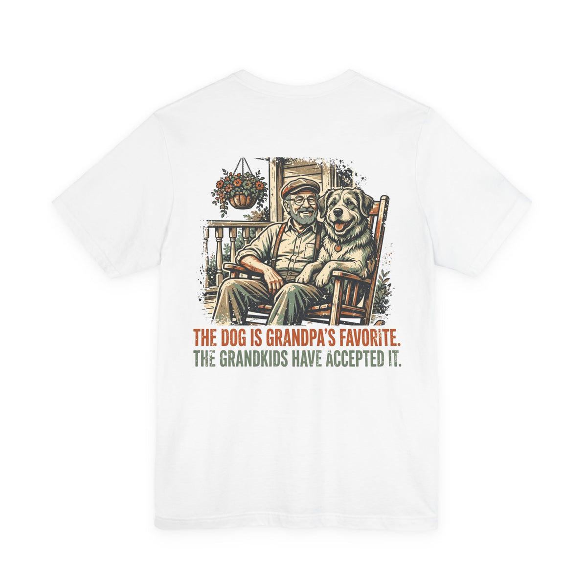 Back of shirt - main design