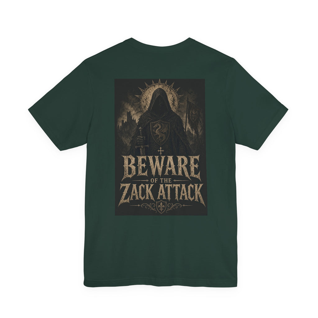 Beware Of The Zack Attack — Heavy Metal Tee