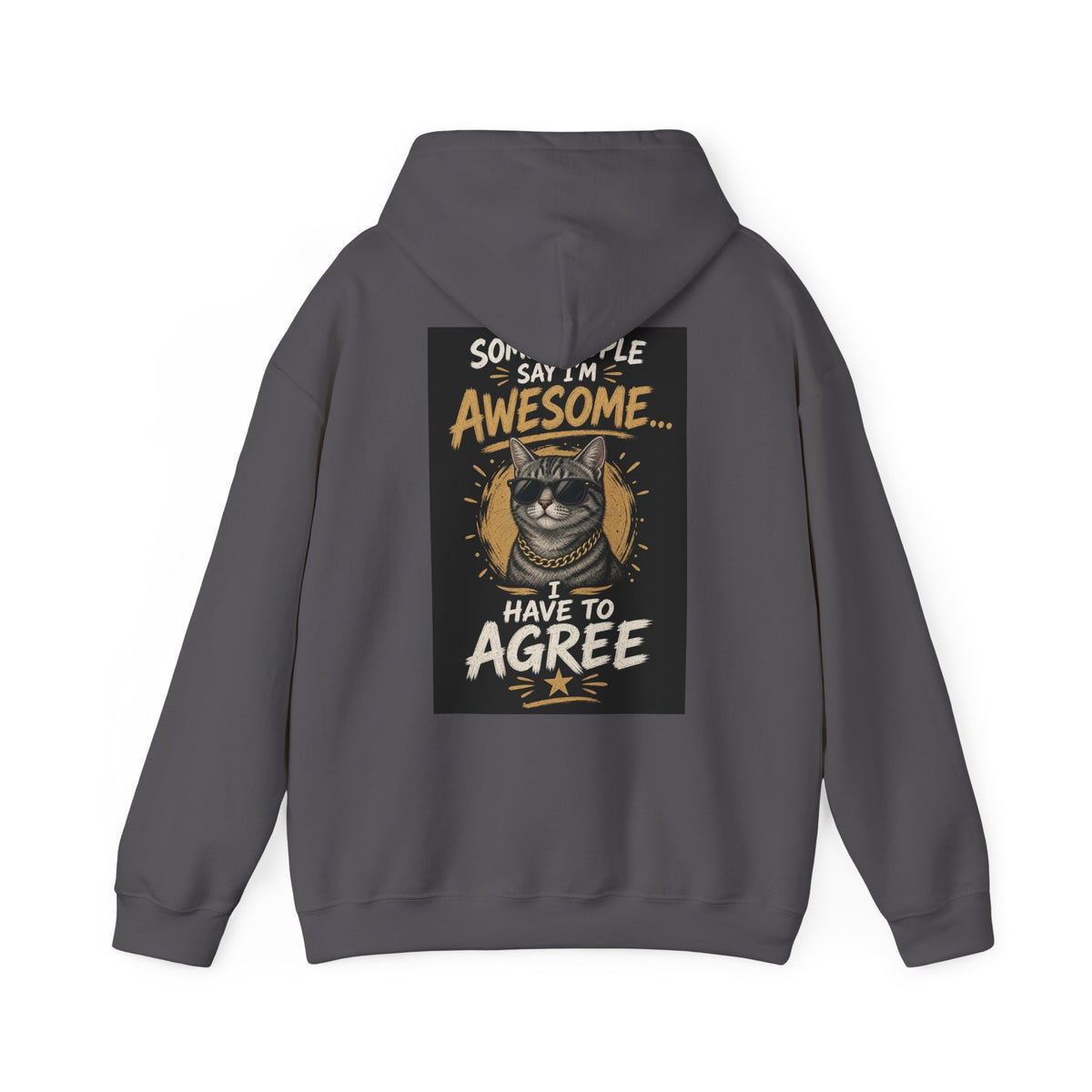 Some People Say I'm Awesome, I Have to Agree — Funny Dad Hoodie
