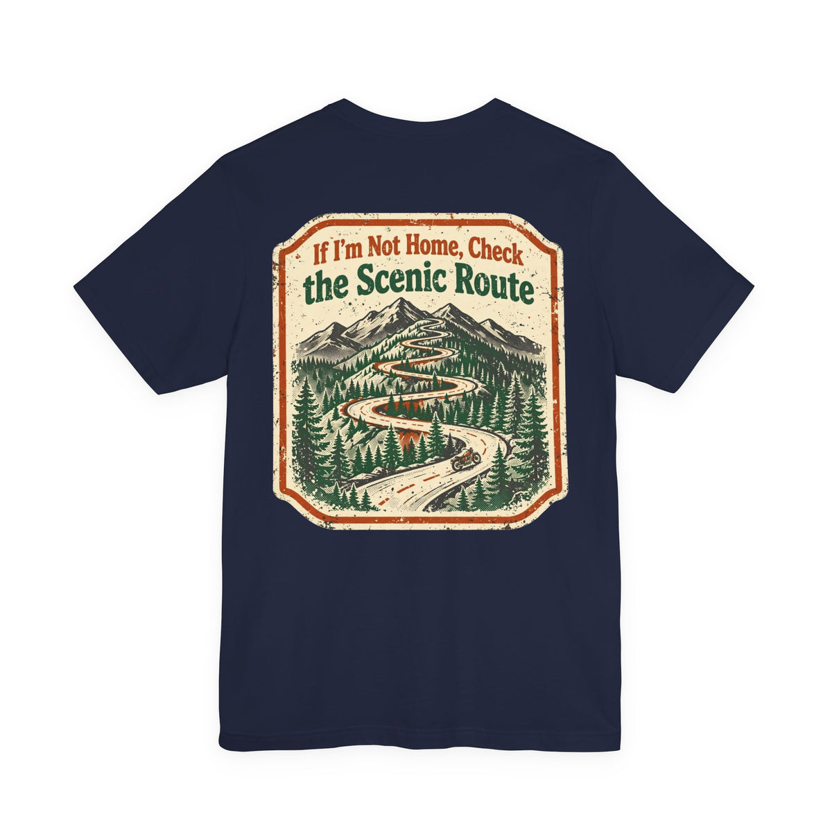 Back of shirt - main design