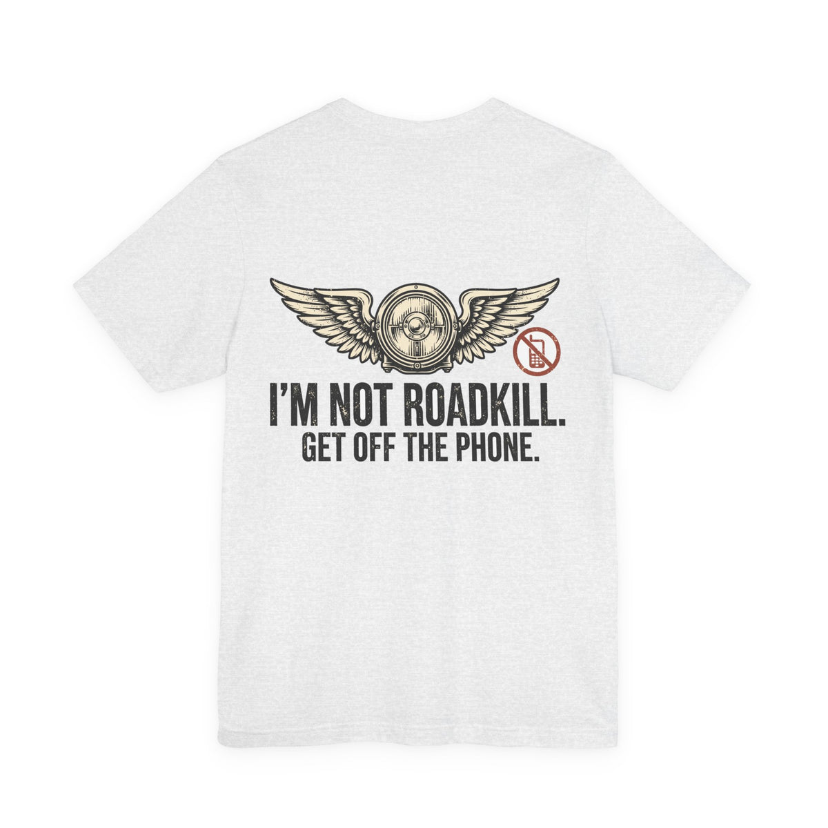 Back of shirt - main design