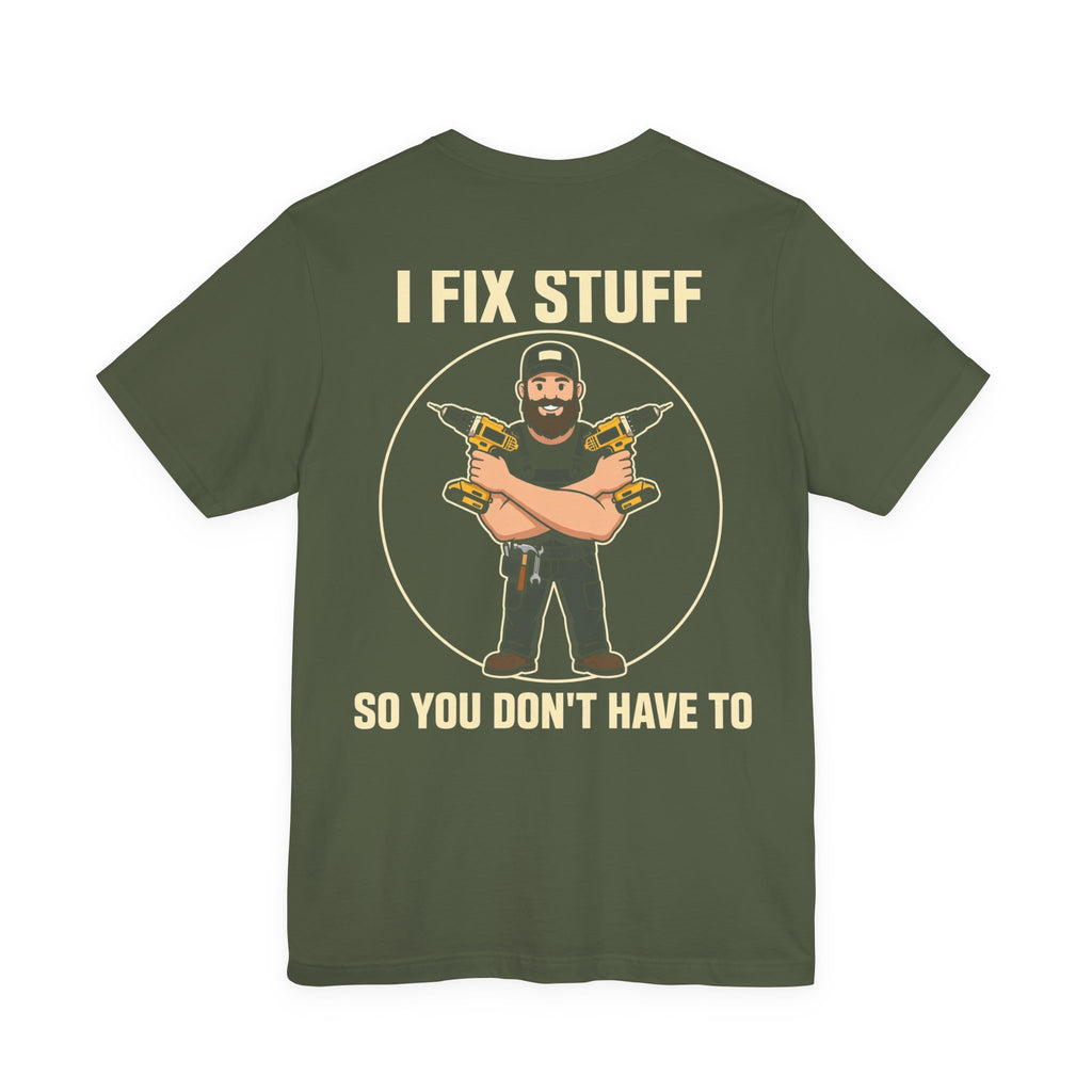Back of shirt - main design