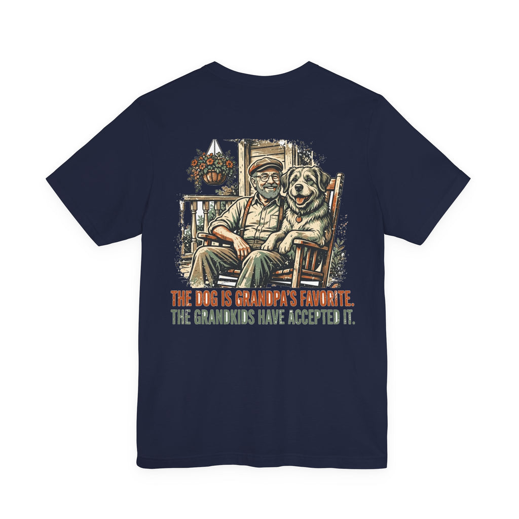 Back of shirt - main design