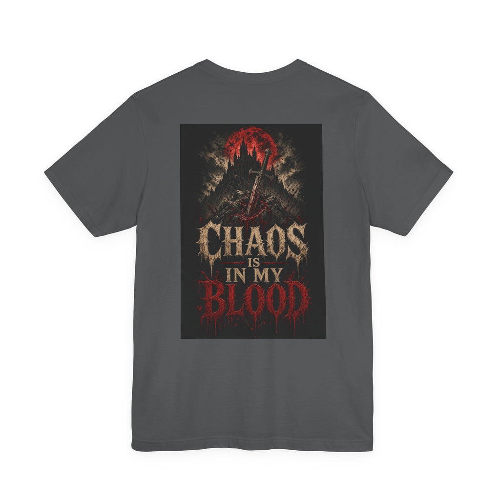 Chaos Is In My Blood — Heavy Metal Tee
