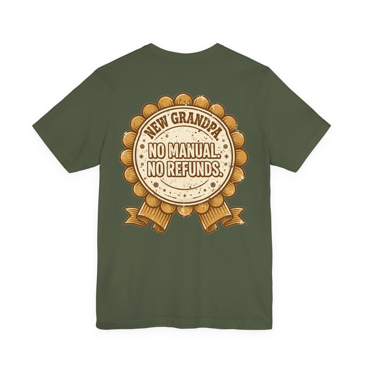 New Grandpa. No Manual. No Refunds. — Funny Tee