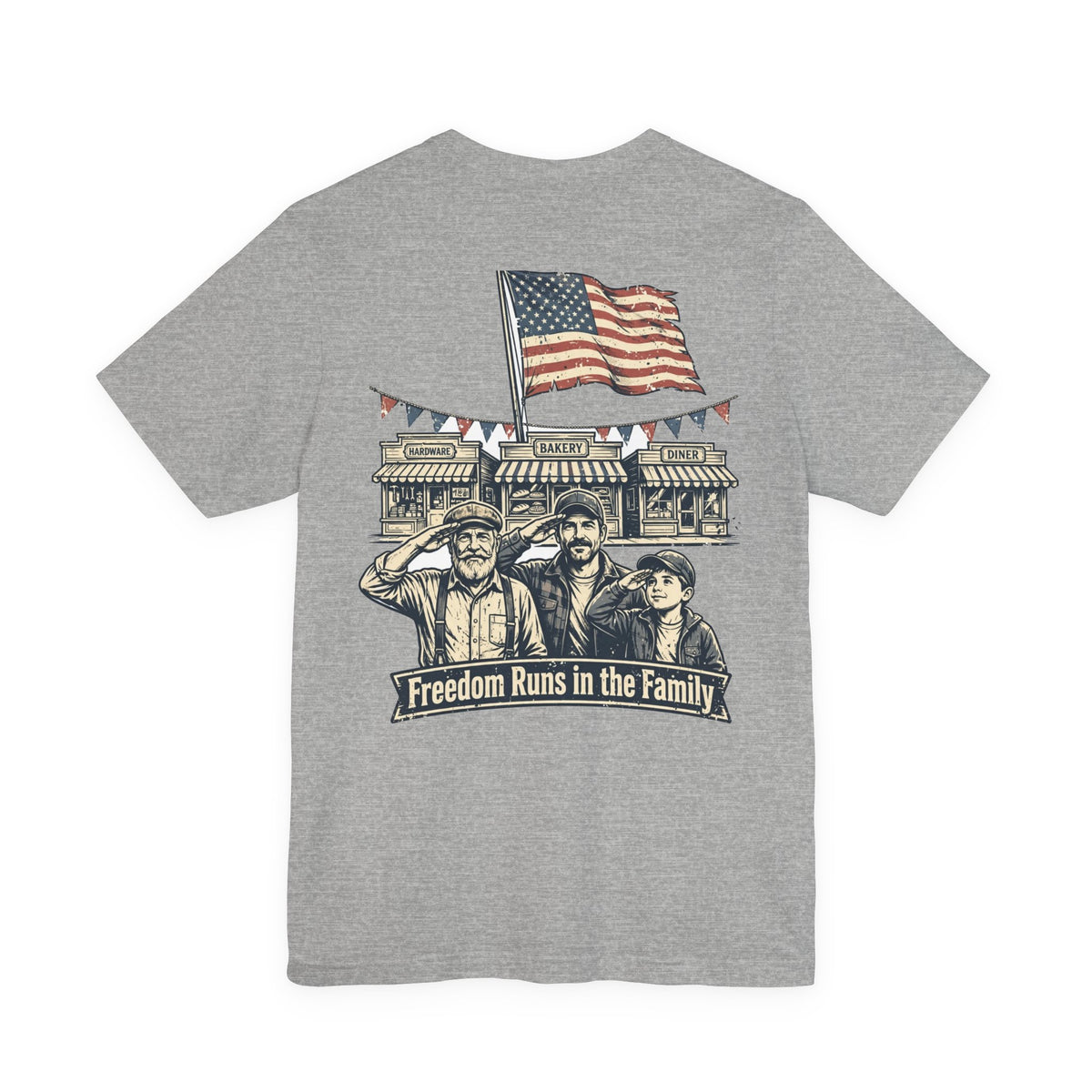 Back of shirt - main design