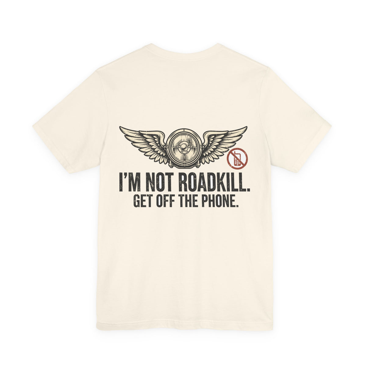 Back of shirt - main design