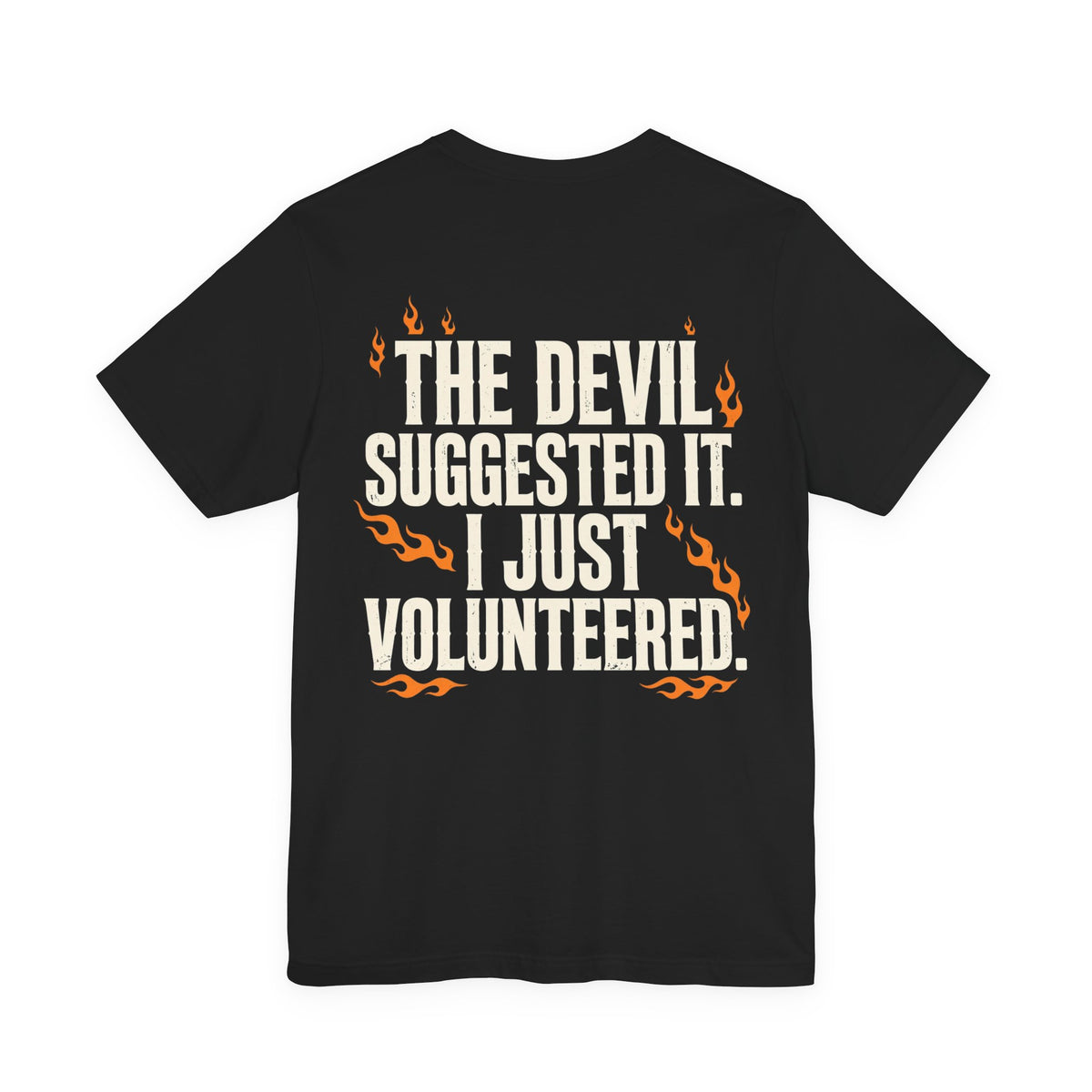 Back of shirt - main design