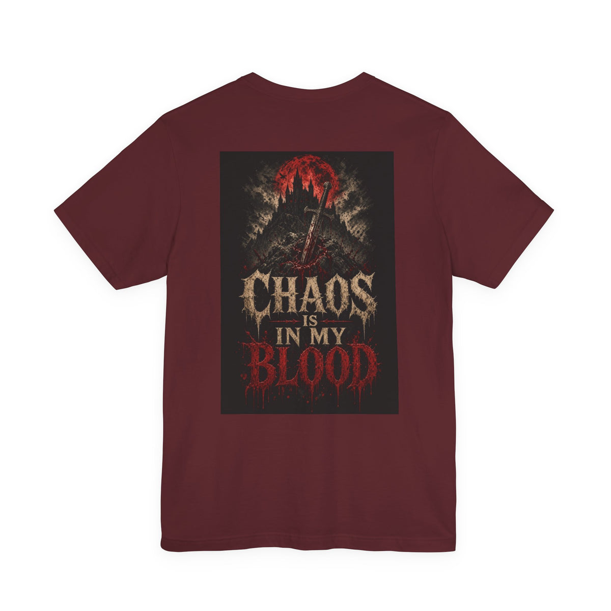 Chaos Is In My Blood — Heavy Metal Tee