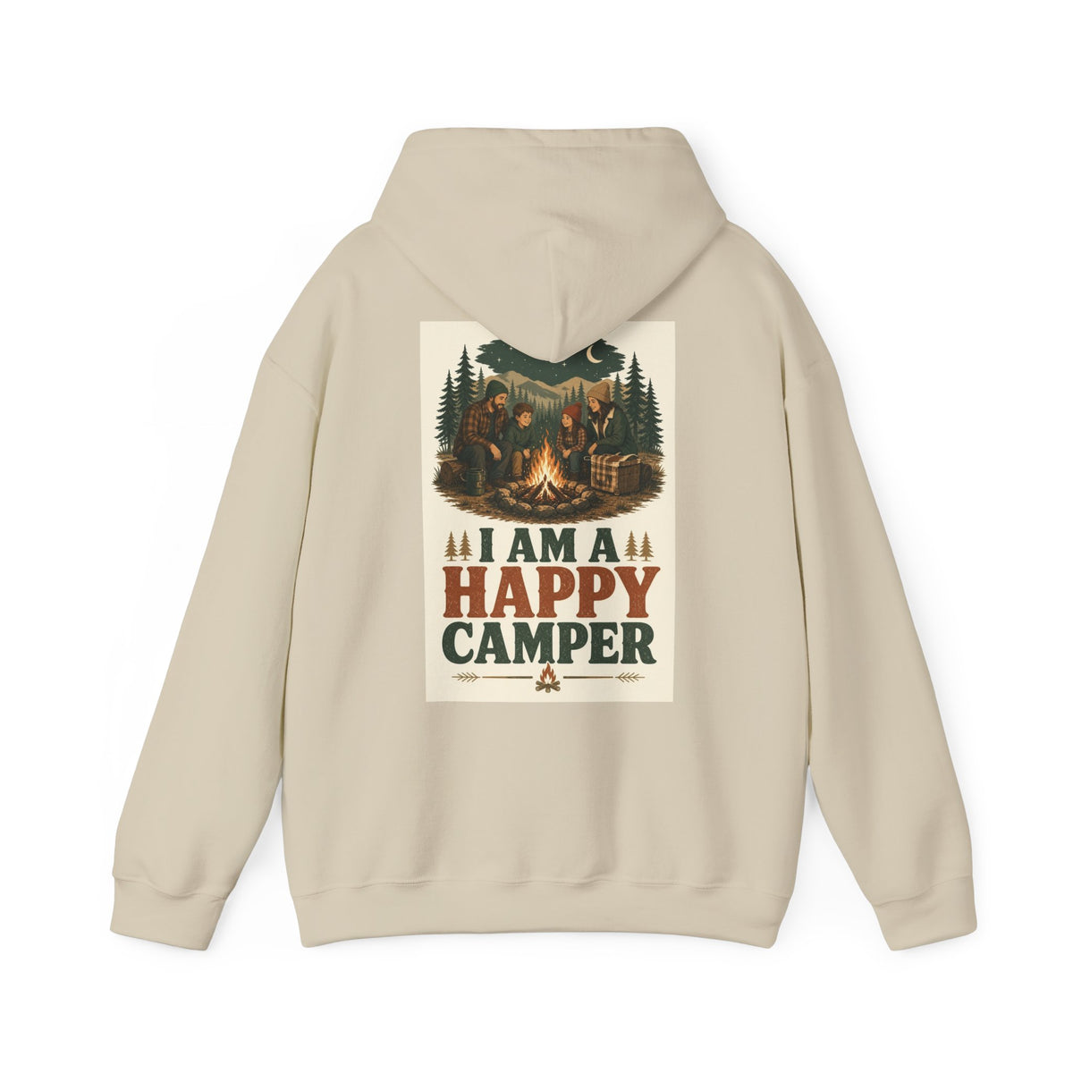 I Am a Happy Camper — Camping Hoodie