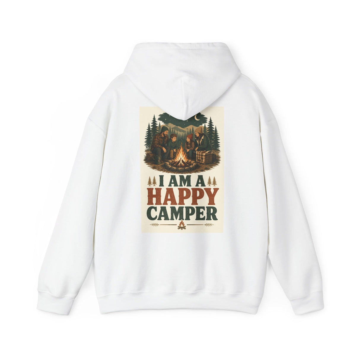 I Am a Happy Camper — Camping Hoodie