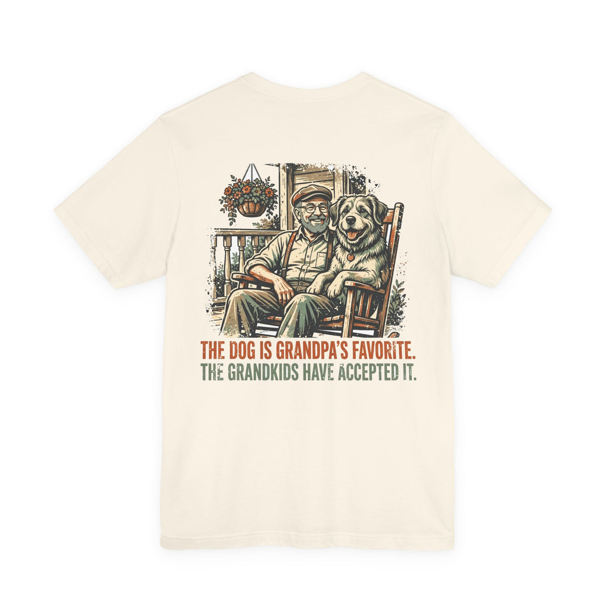 Back of shirt - main design