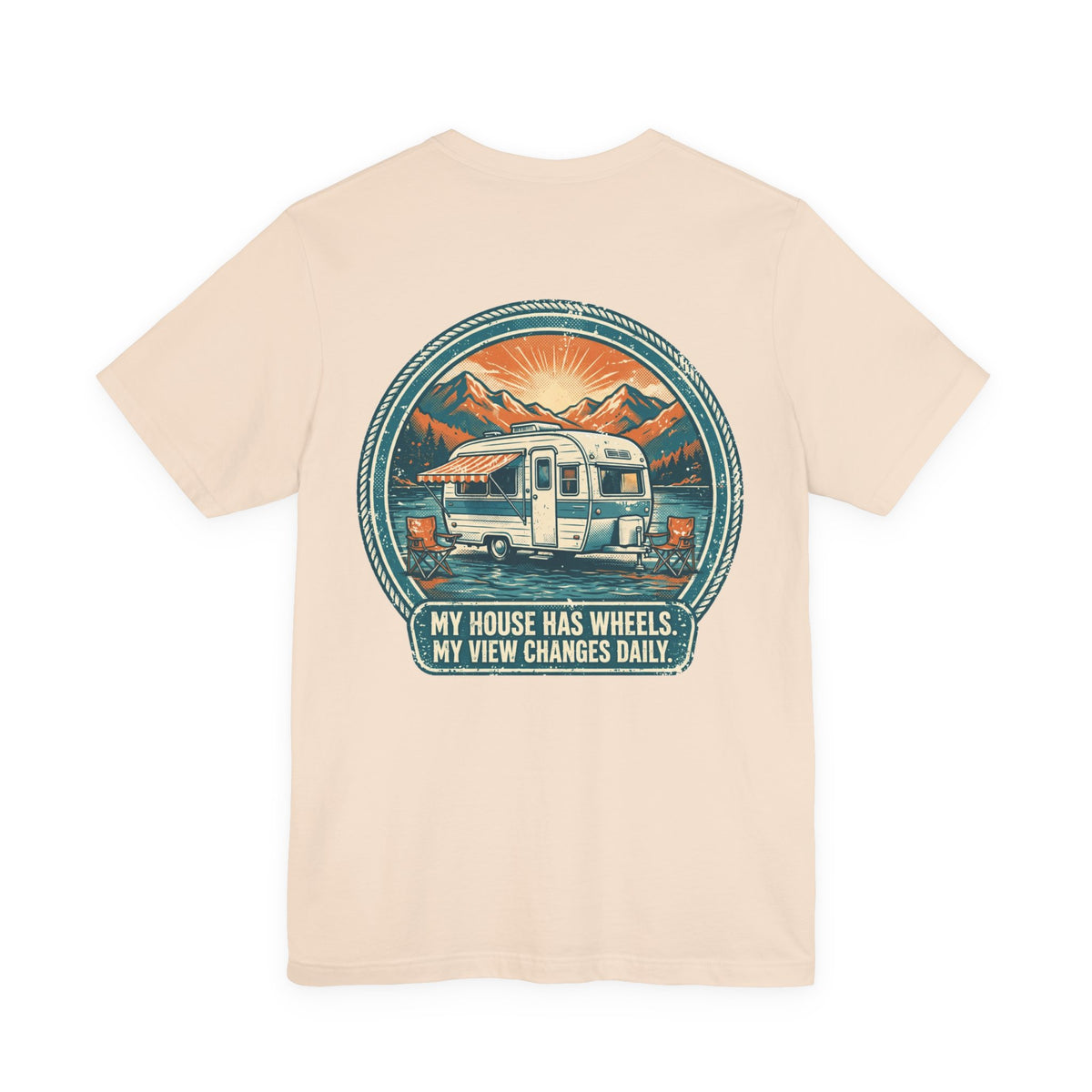 Back of shirt - main design