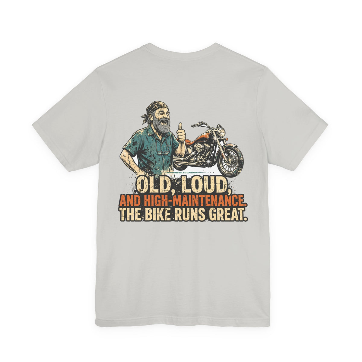 Back of shirt - main design