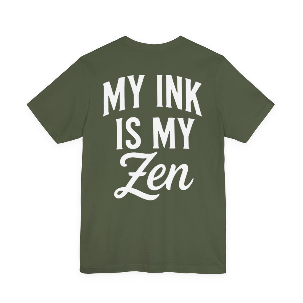 Back of shirt - main design