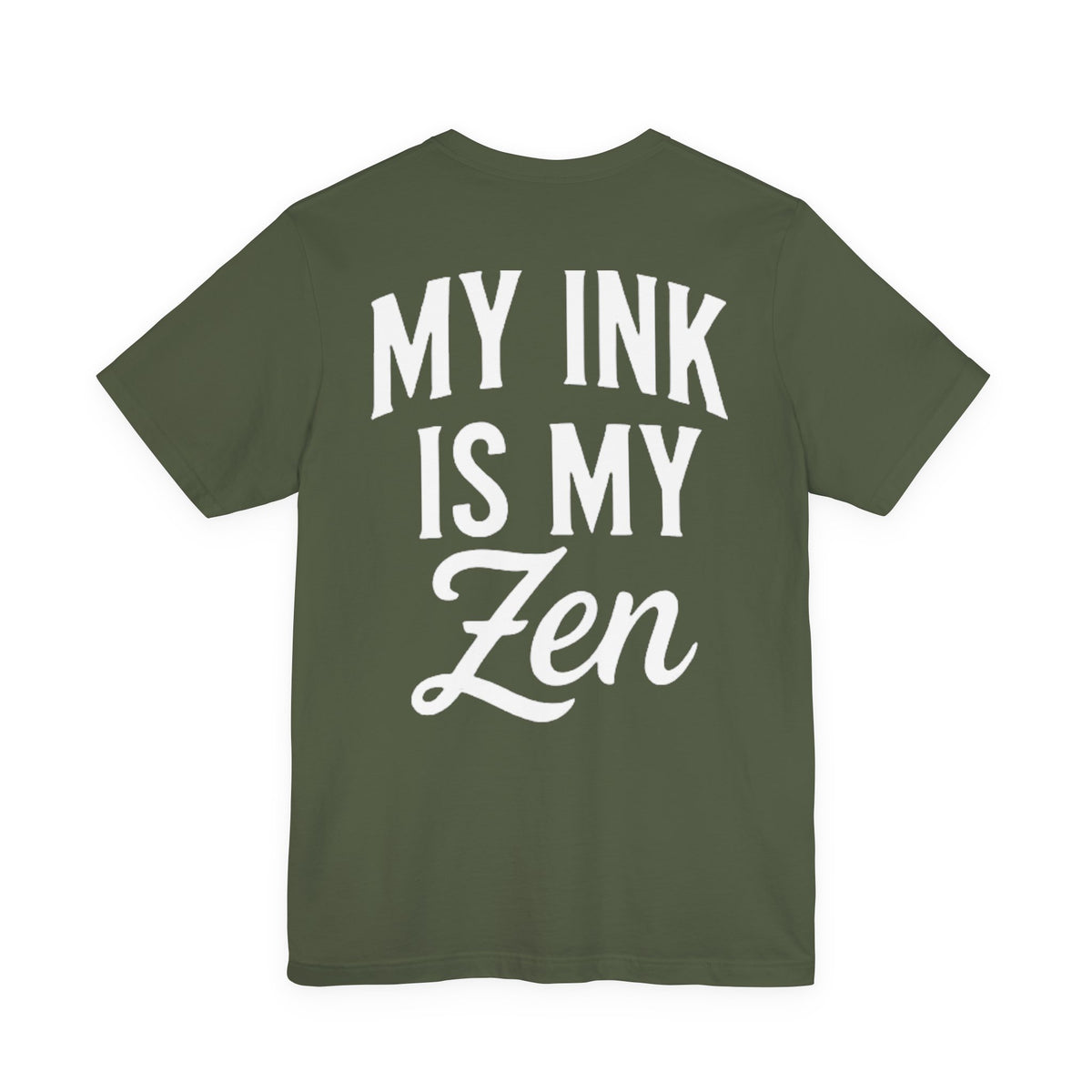 Back of shirt - main design