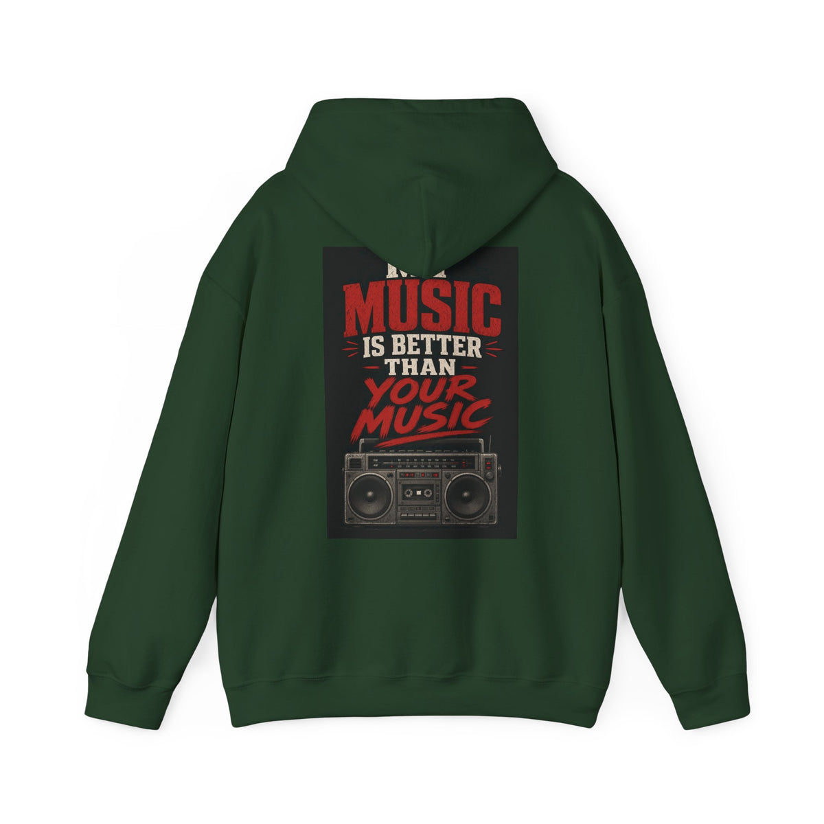 My Music Is Better Than Your Music — Heavy Metal Hoodie