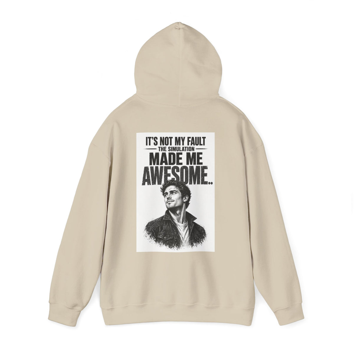 It's Not My Fault The Simulation Made Me Awesome.. — Funny Dad Hoodie