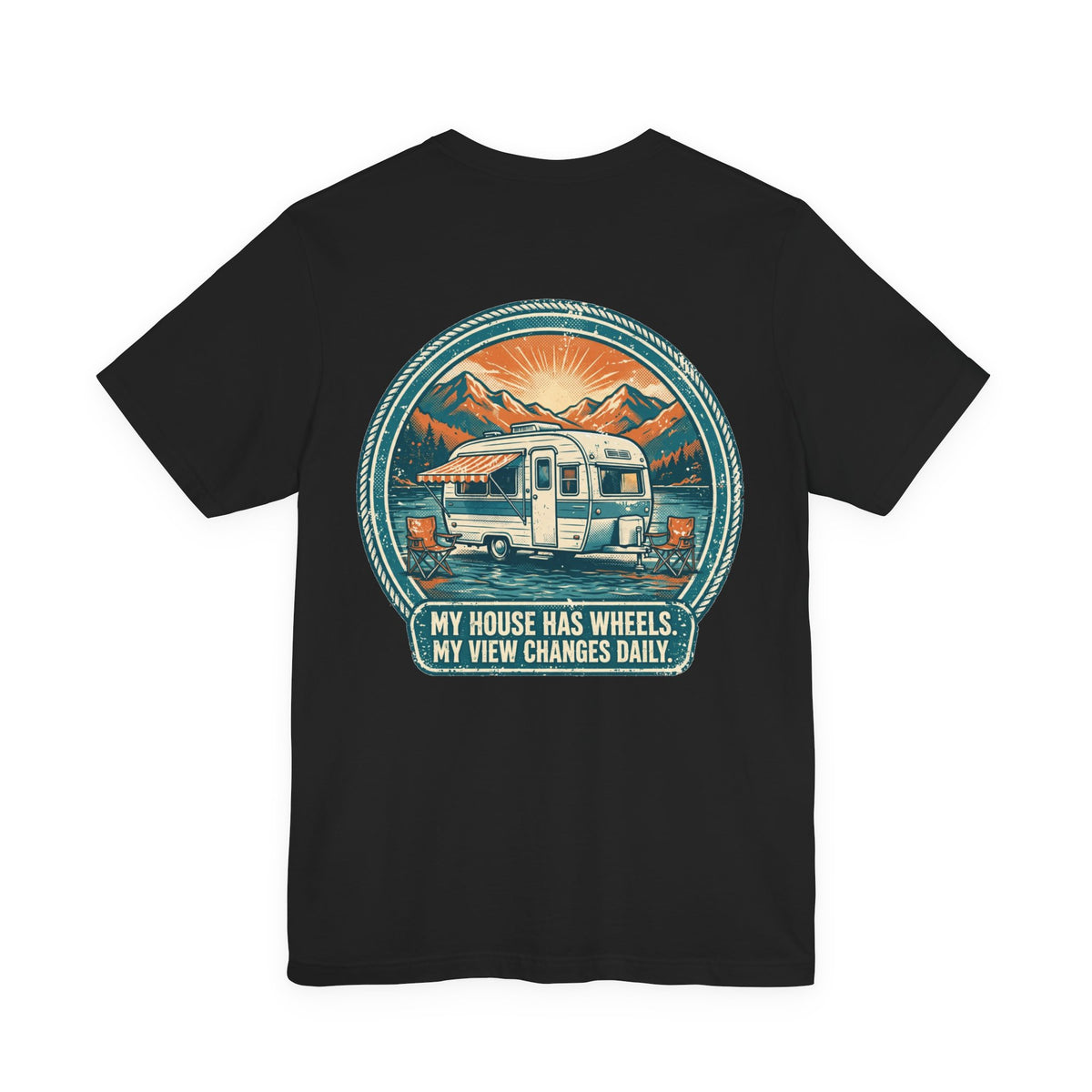Back of shirt - main design
