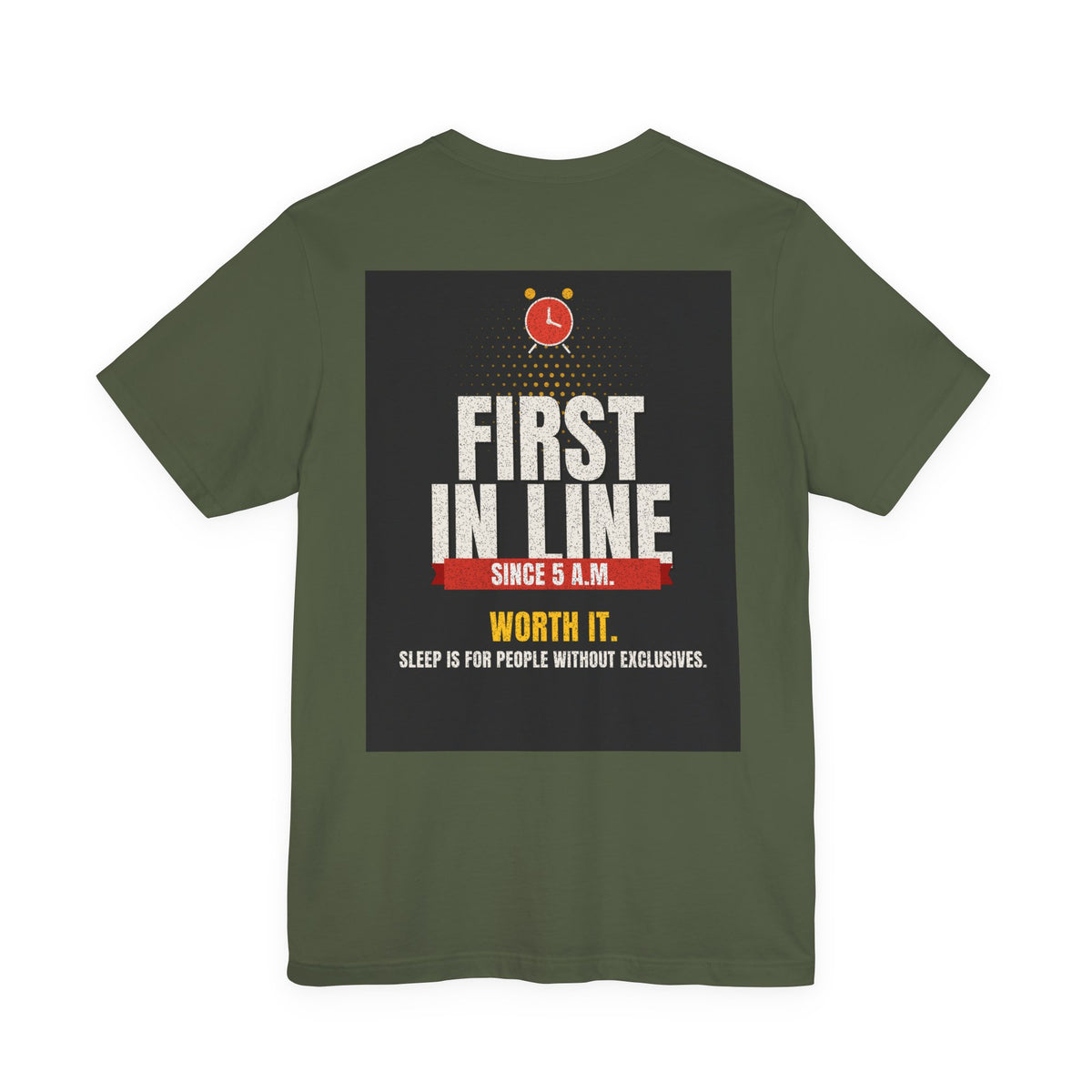 Back of shirt - main design