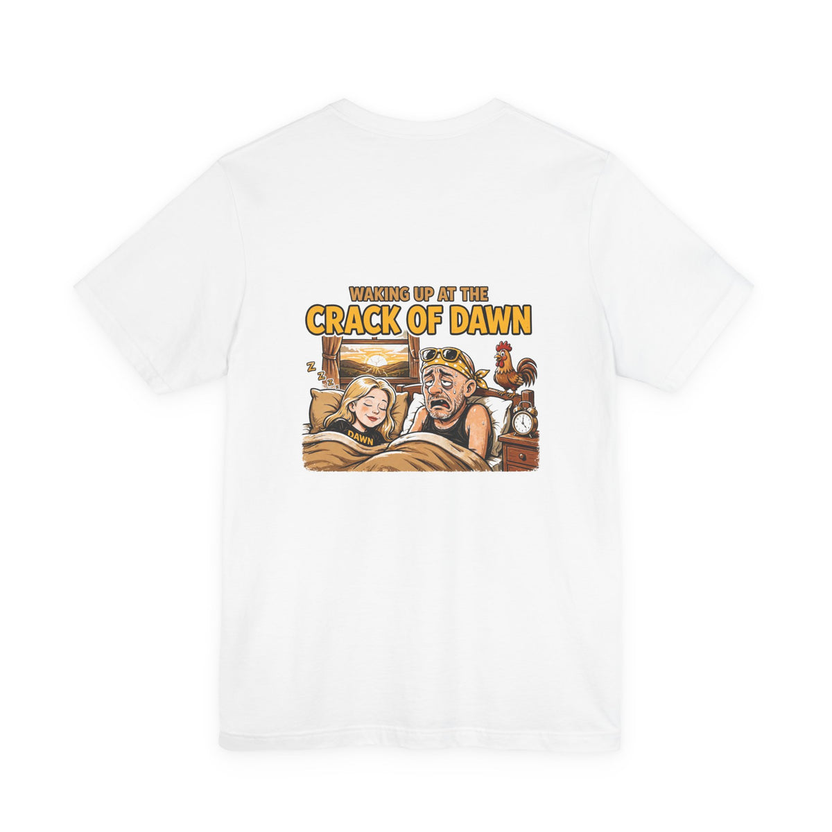 Back of shirt - main design