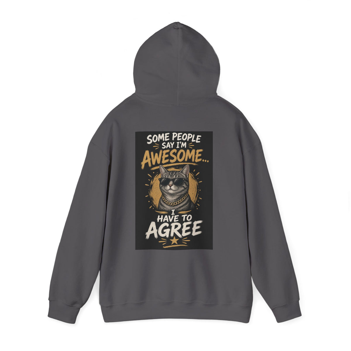 Some People Say I'm Awesome, I Have to Agree — Funny Dad Hoodie