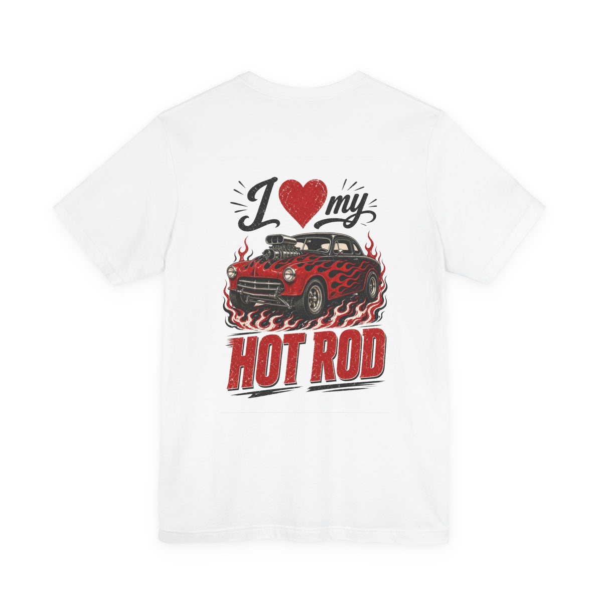 Back of shirt - main design