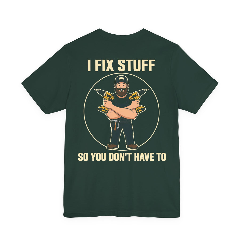 Back of shirt - main design