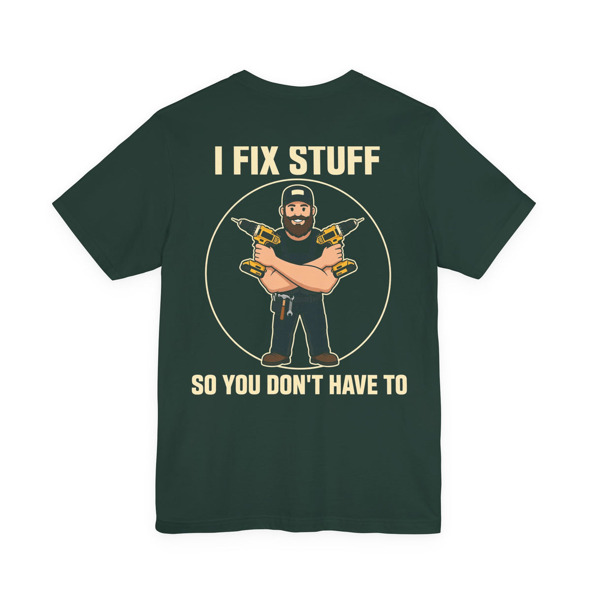 Back of shirt - main design