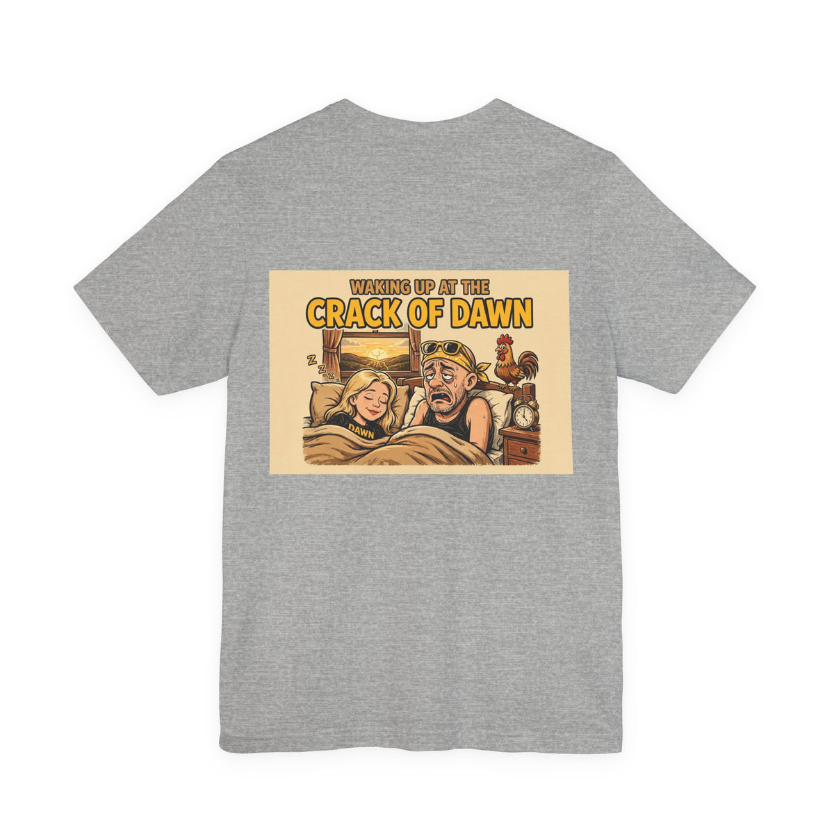 Back of shirt - main design