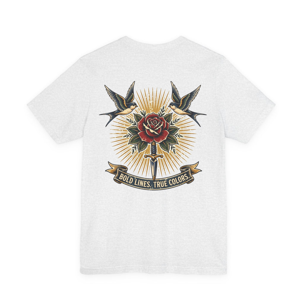 Bold Lines. True Colors. — Tattoo Tee