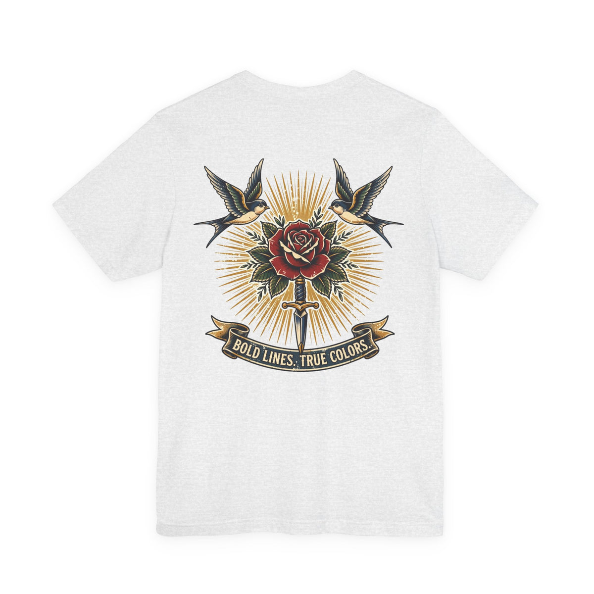 Bold Lines. True Colors. — Tattoo Tee