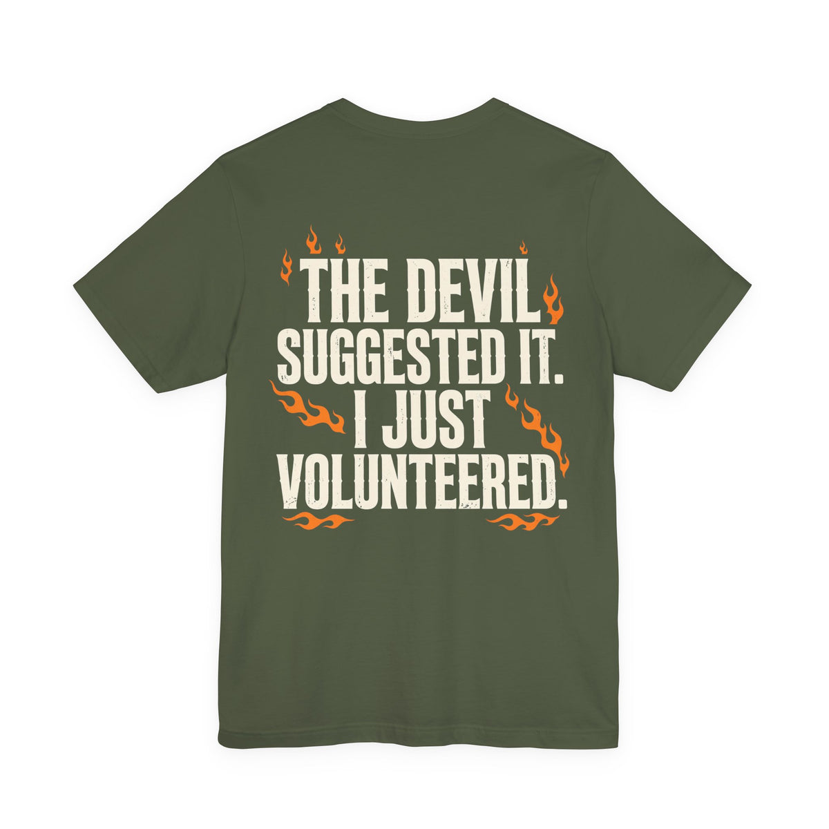 Back of shirt - main design