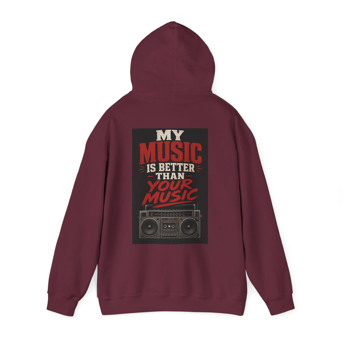 My Music Is Better Than Your Music — Heavy Metal Hoodie
