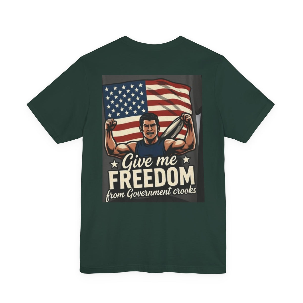 Back of shirt - main design