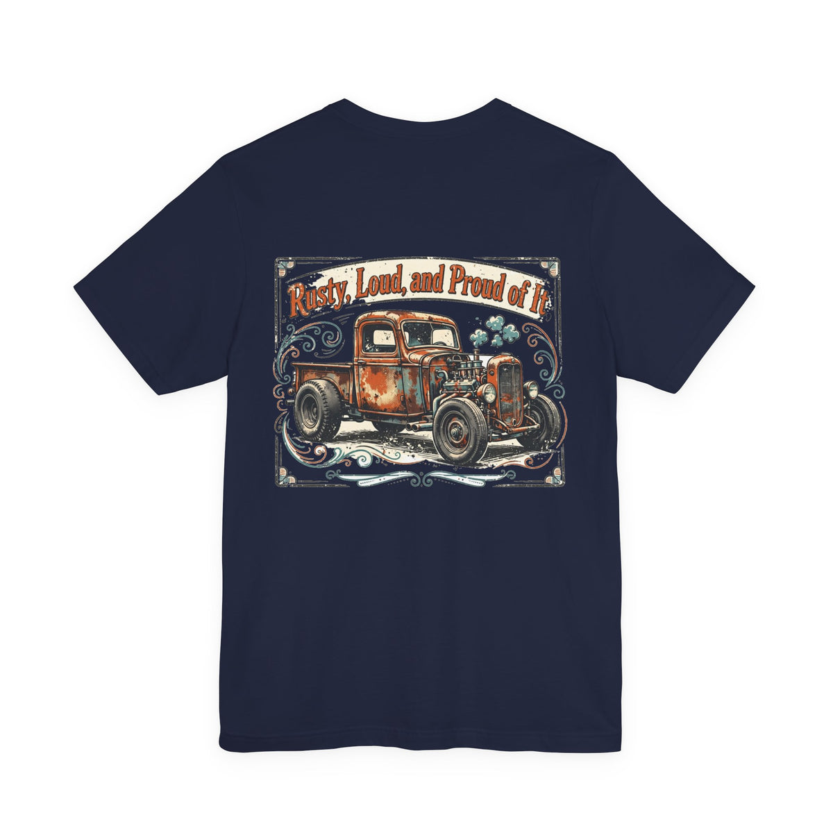 Back of shirt - main design